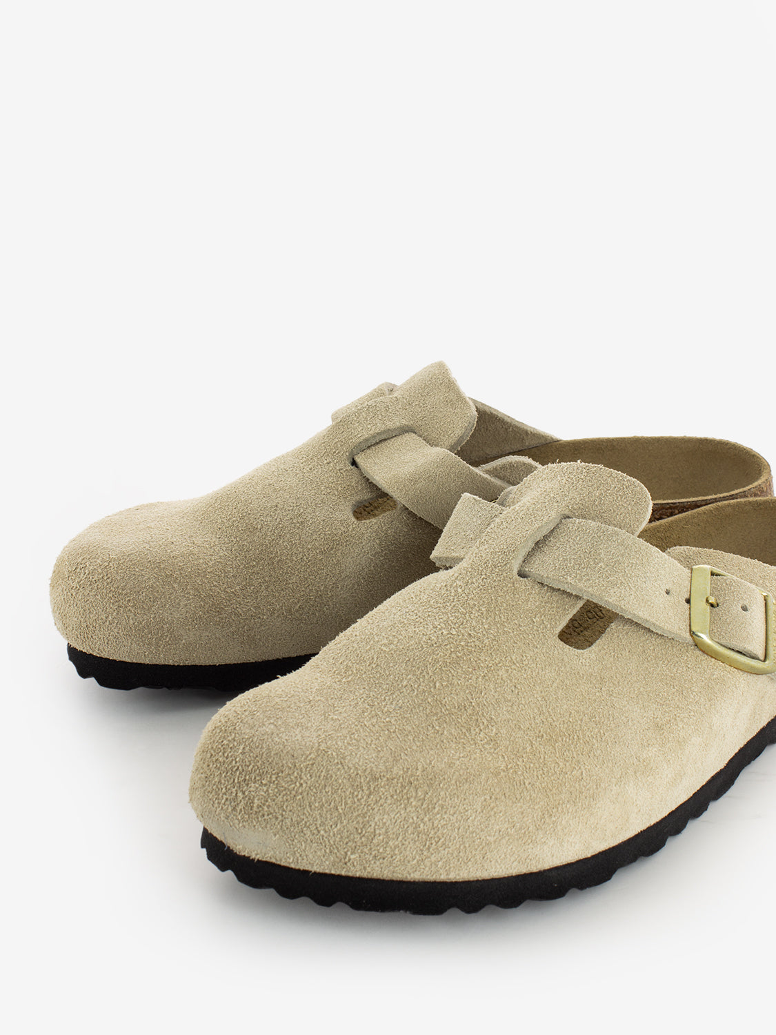 Ciabatta Boston in suede sandcastle