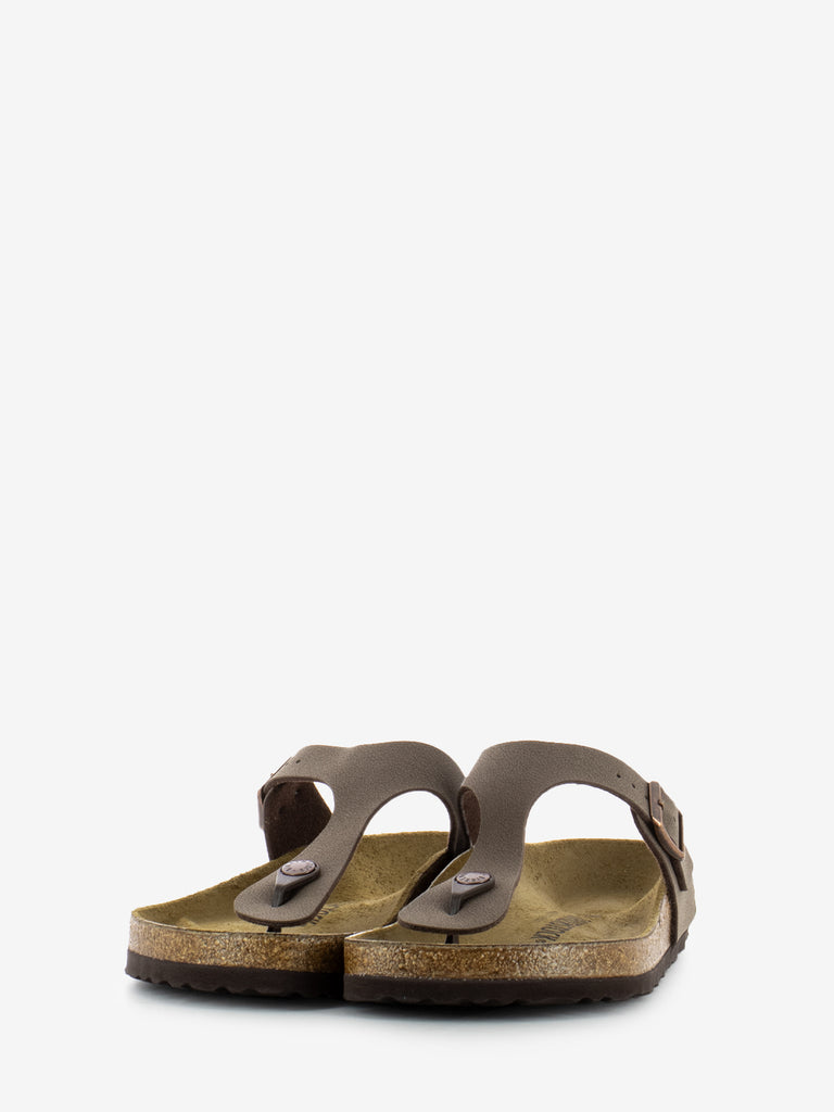 BIRKENSTOCK - Ciabatta Gizeh birkibuc mocca