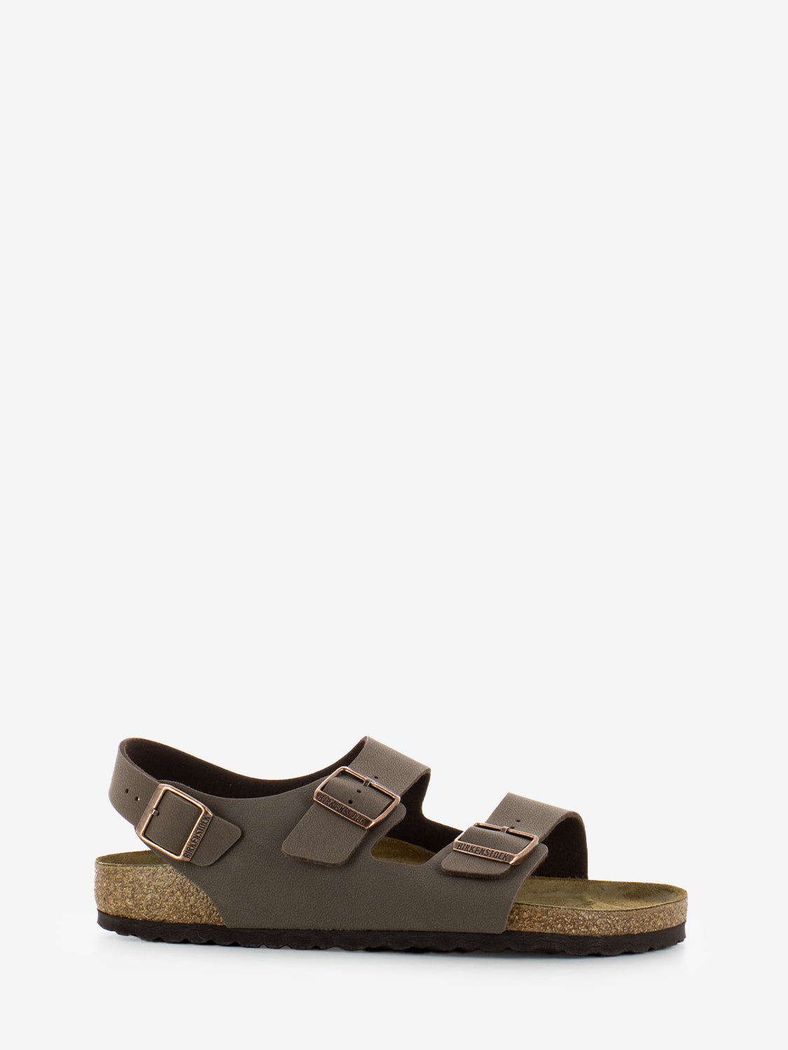 Milan Birkibuc mocca slipper