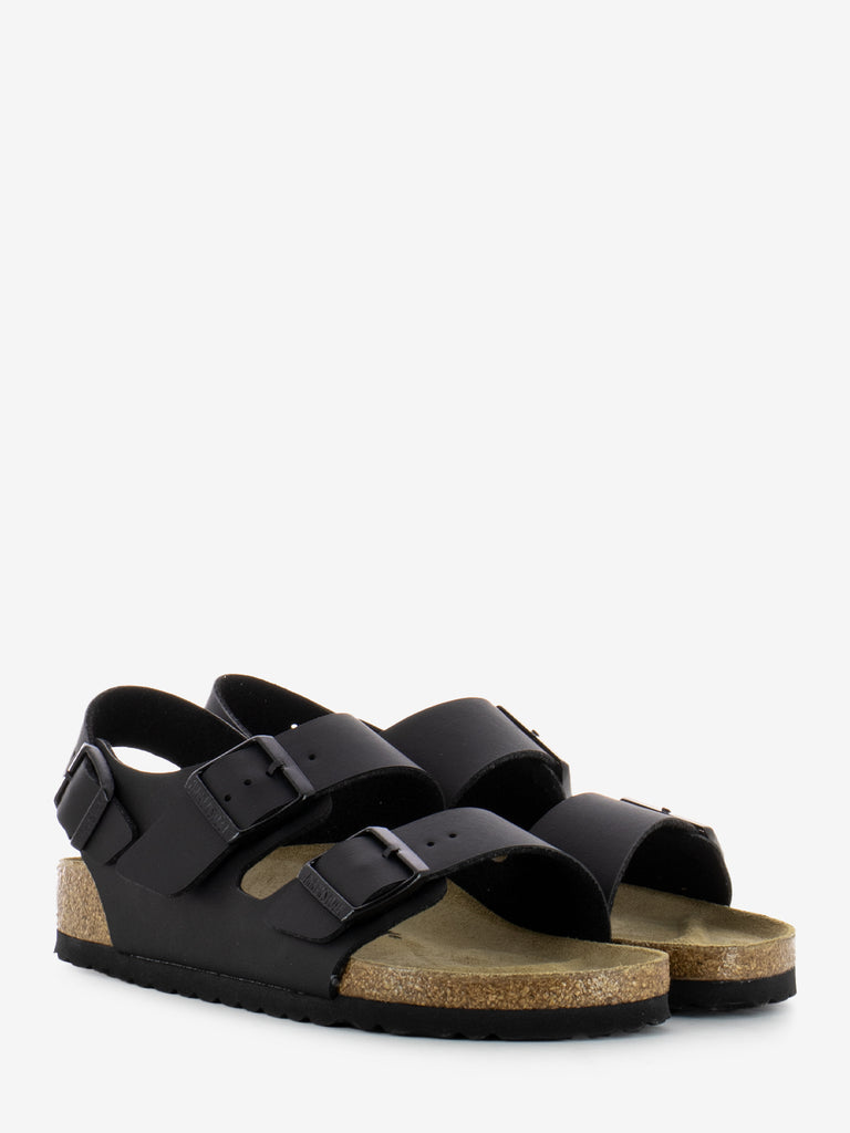 BIRKENSTOCK - Ciabatta Milano Birko Flor black