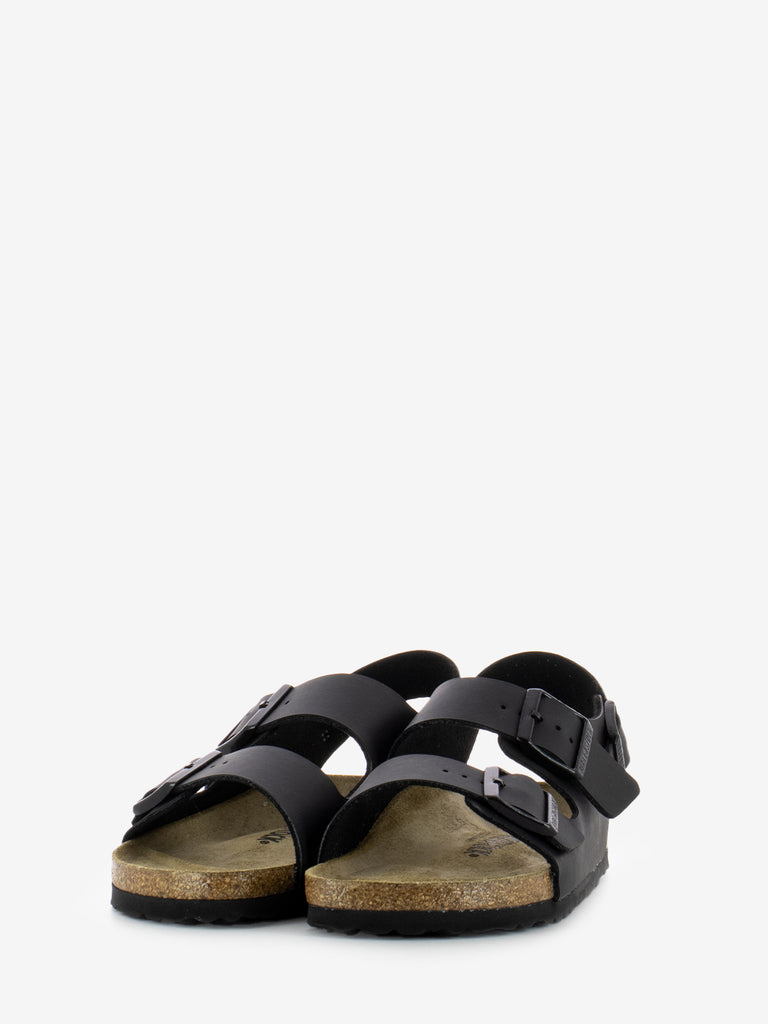 BIRKENSTOCK - Ciabatta Milano Birko Flor black