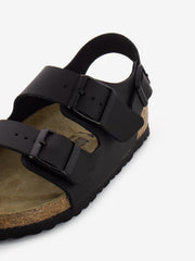 BIRKENSTOCK - Ciabatta Milano Birko Flor black