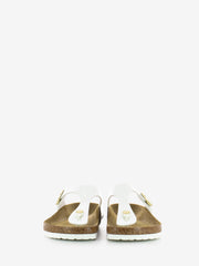 BIRKENSTOCK - Gizeh Birko Flor patent white