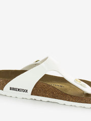 BIRKENSTOCK - Gizeh Birko Flor patent white