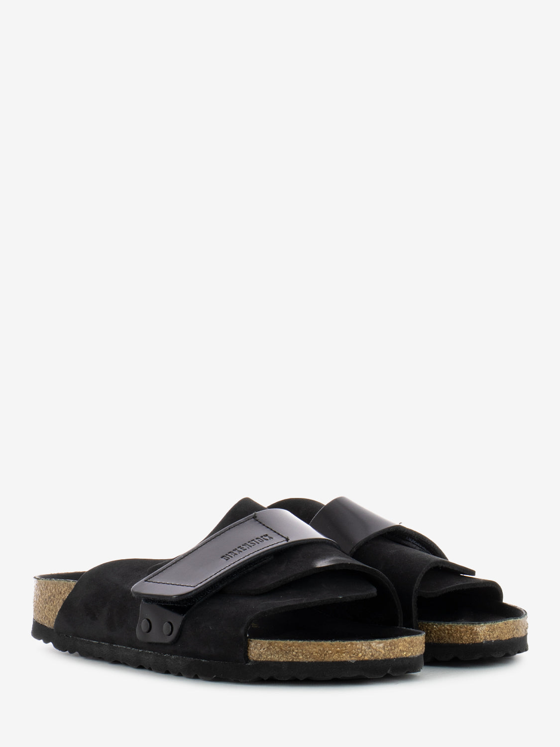 Kyoto nubuk leather black