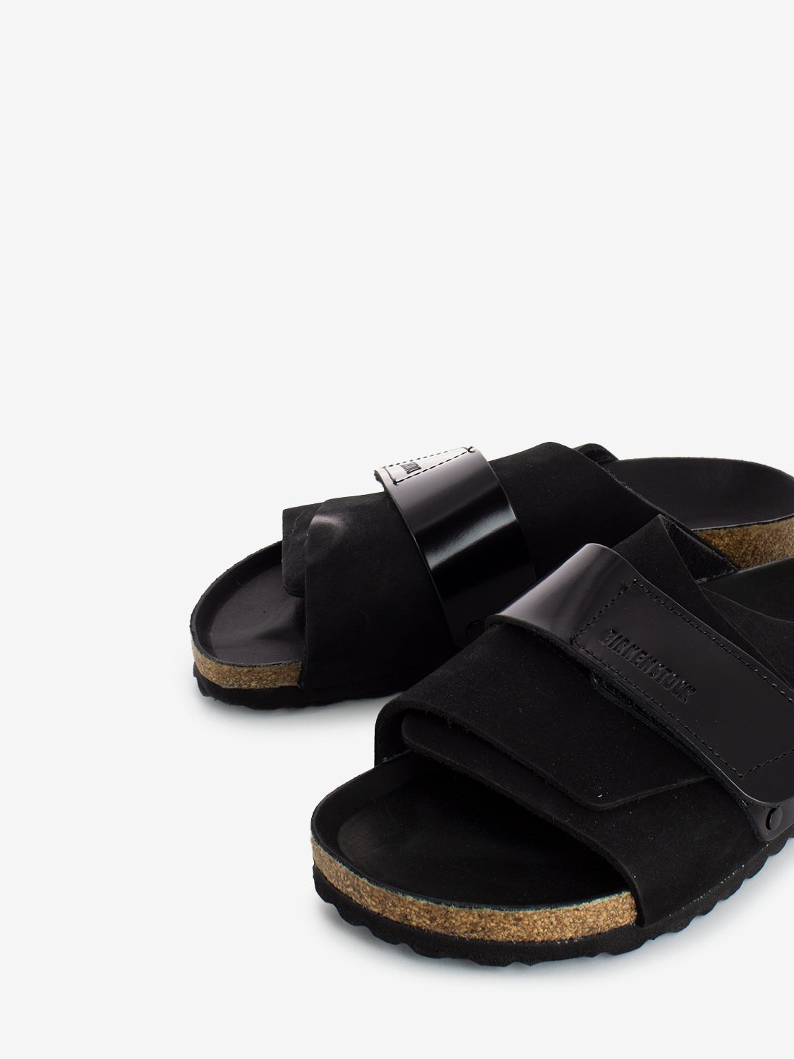 Kyoto nubuk leather black