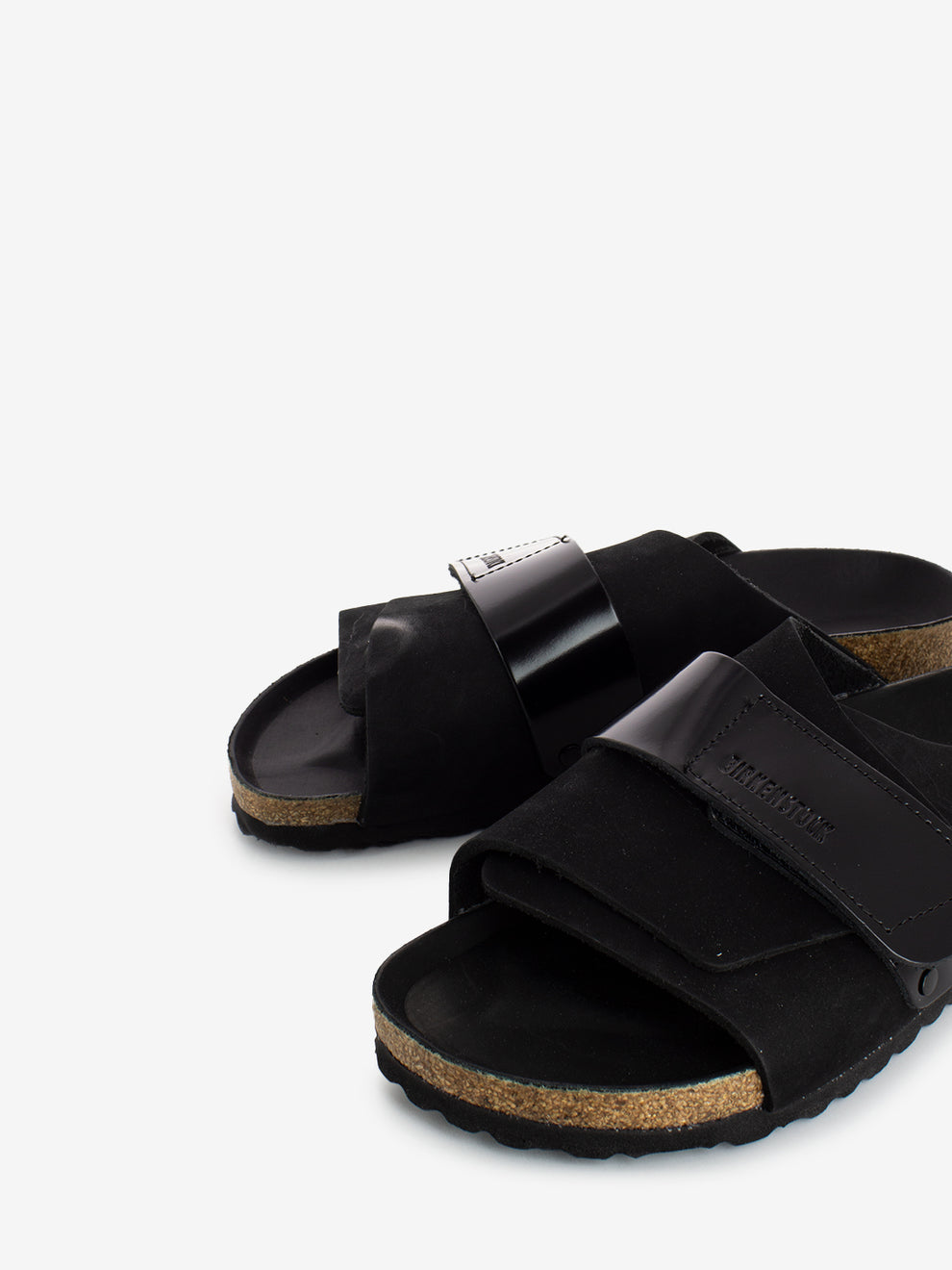 Kyoto nubuk leather black