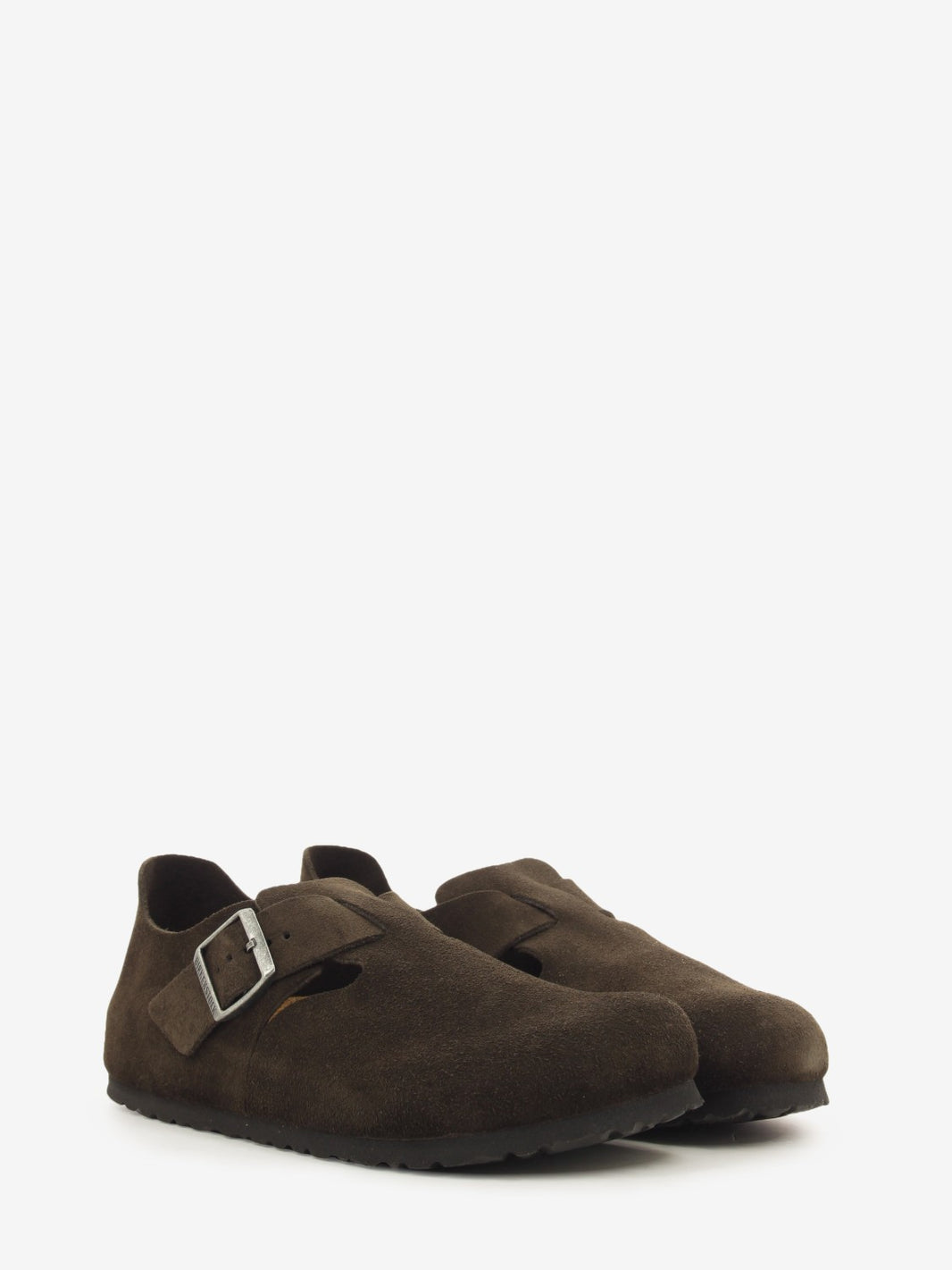 London BS mocha suede leather