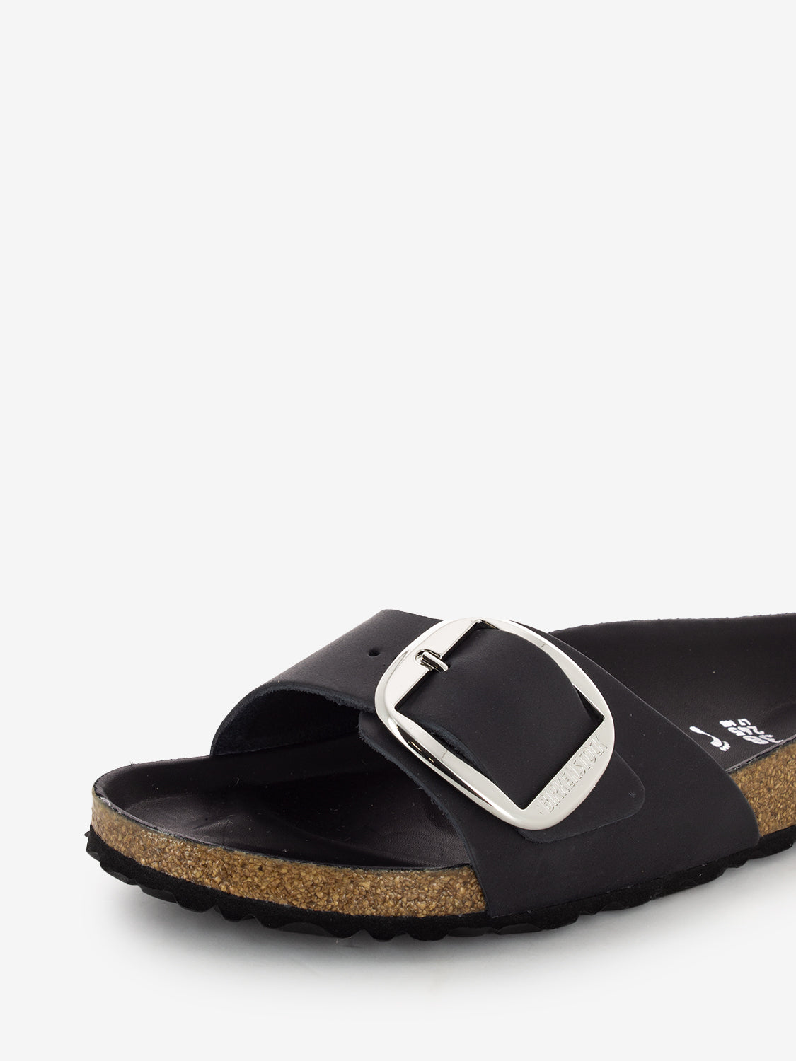 Madrid big buckle black oiled
