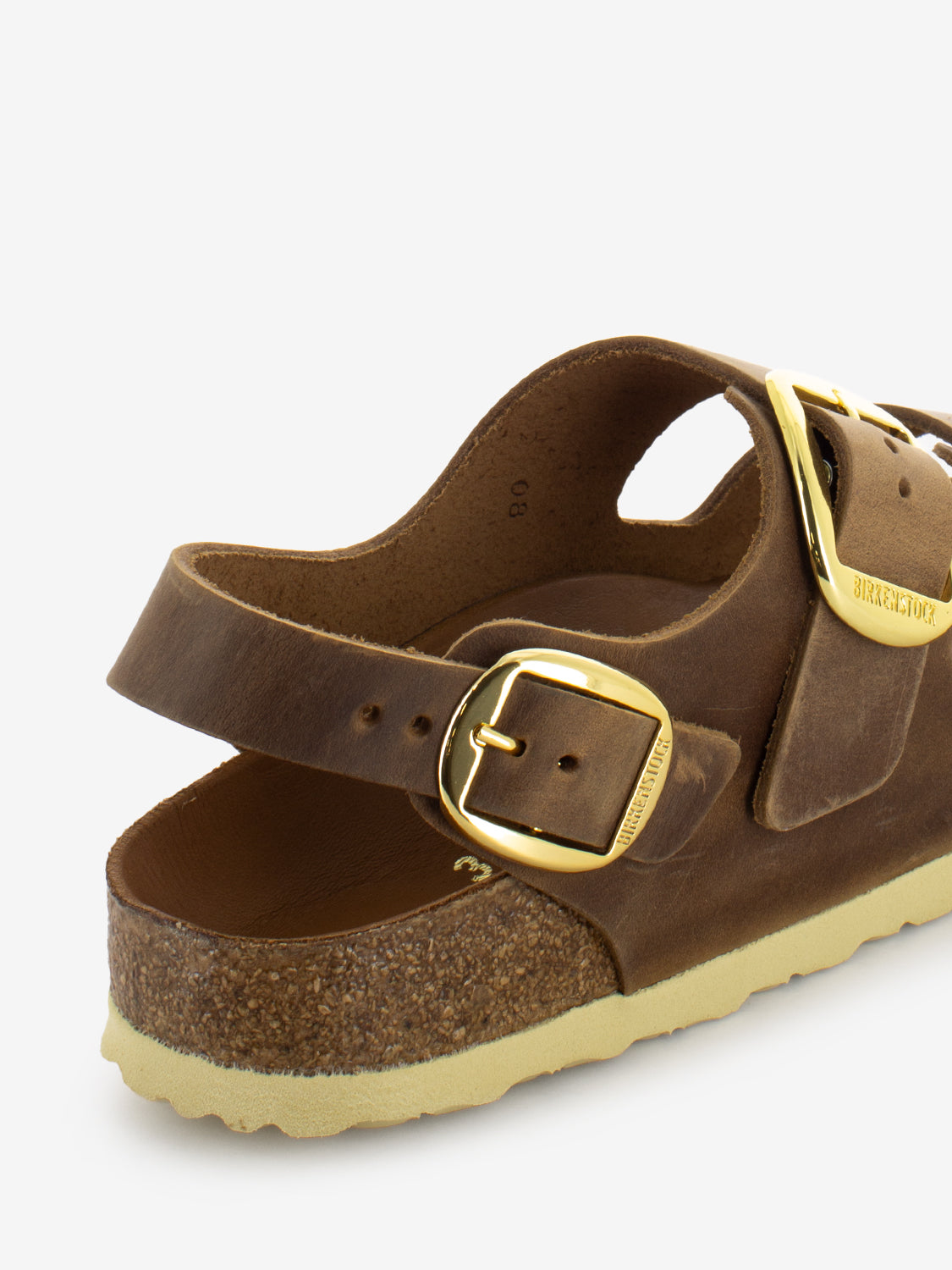 Milano Big Buckle cognac oiled