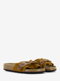 Oita suede braided mink