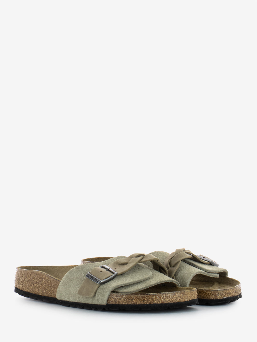 Oita suede braided taupe