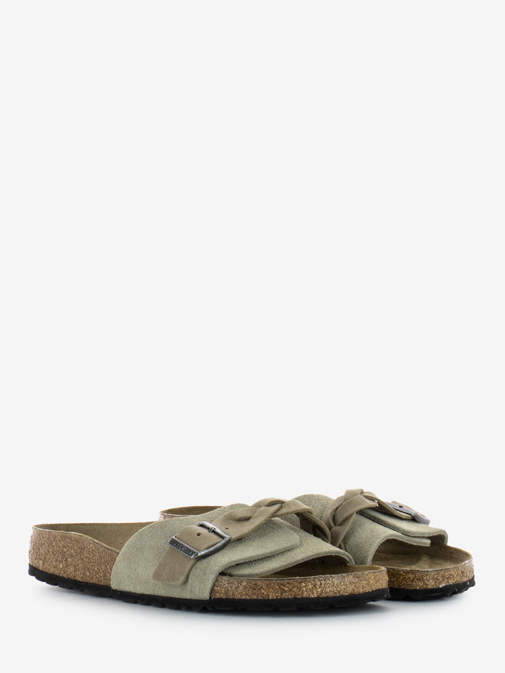 Oita suede braided taupe