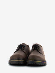 BIRKENSTOCK - Scarpe Highwood lace low habana oiled leather