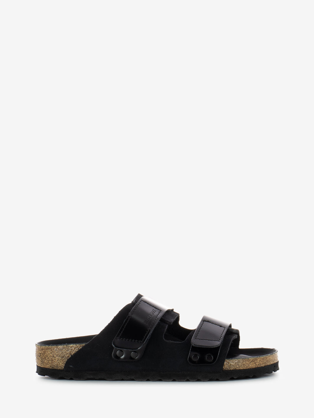 Uji Black Nubuck Leather / High Shine Leather