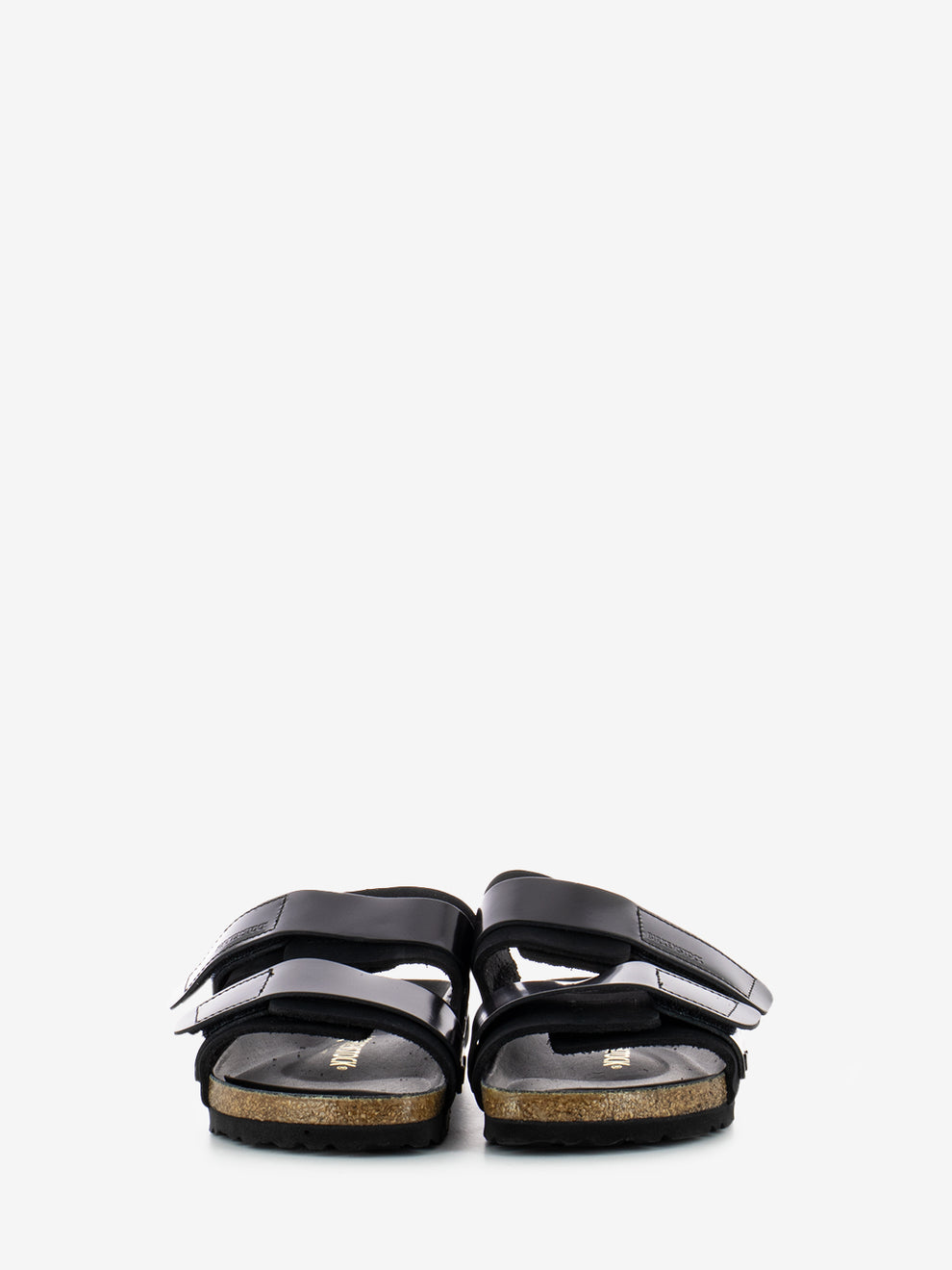 Uji Black Nubuck Leather / High Shine Leather
