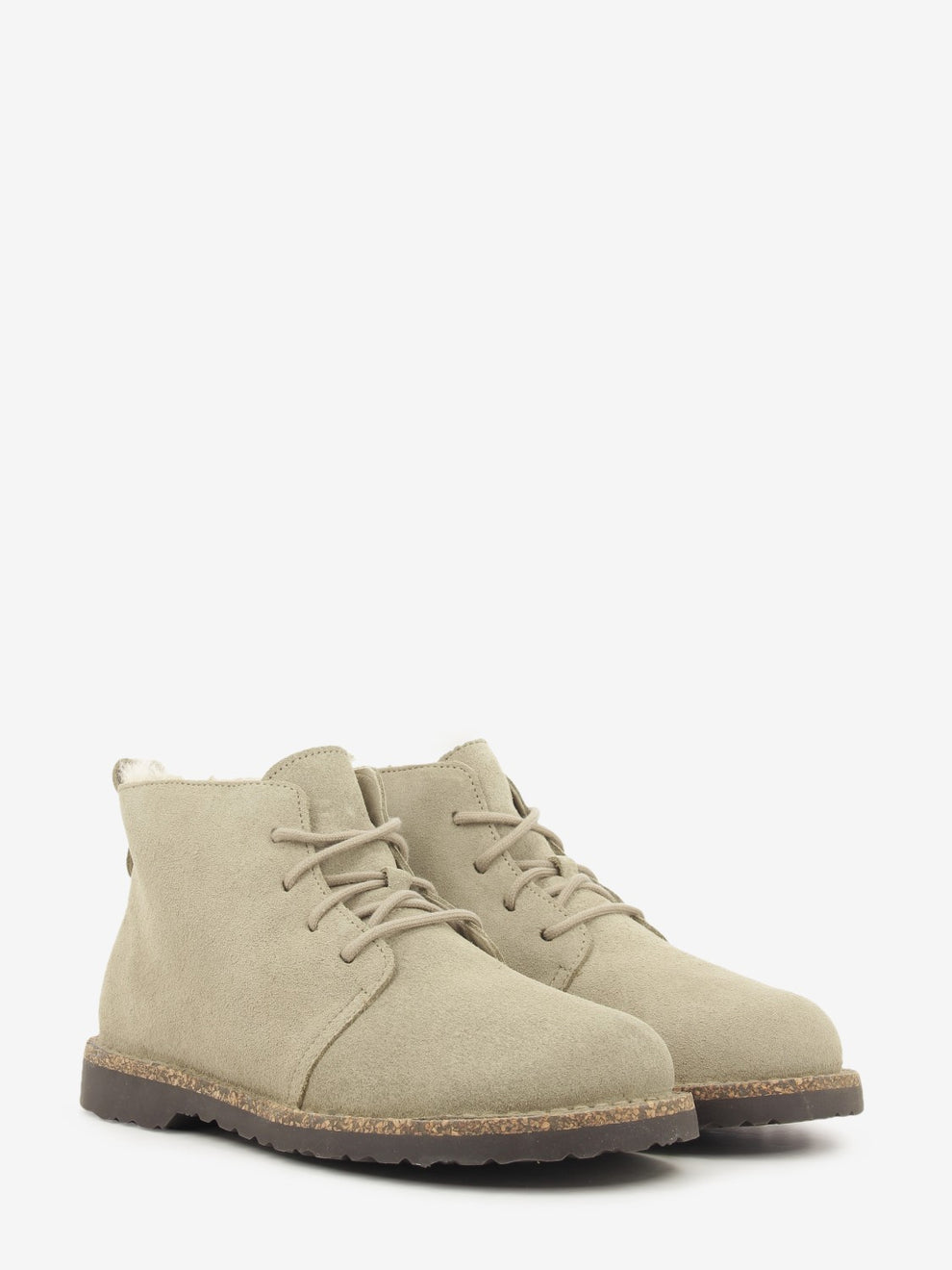 Uppsala Mid S sheraling suede taupe