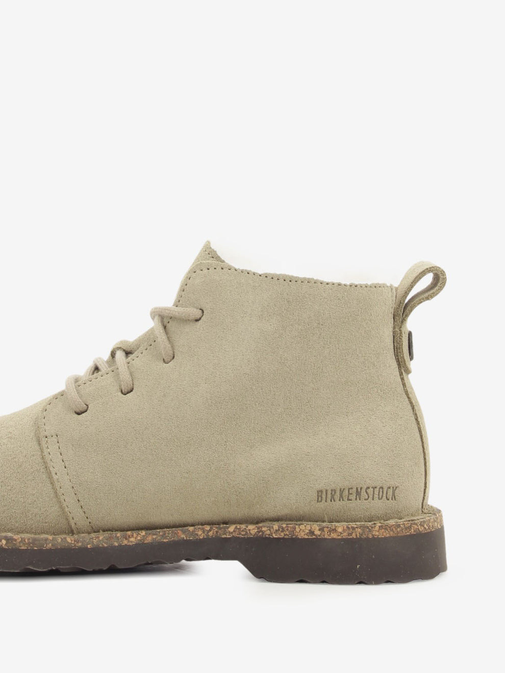 Uppsala Mid S sheraling suede taupe