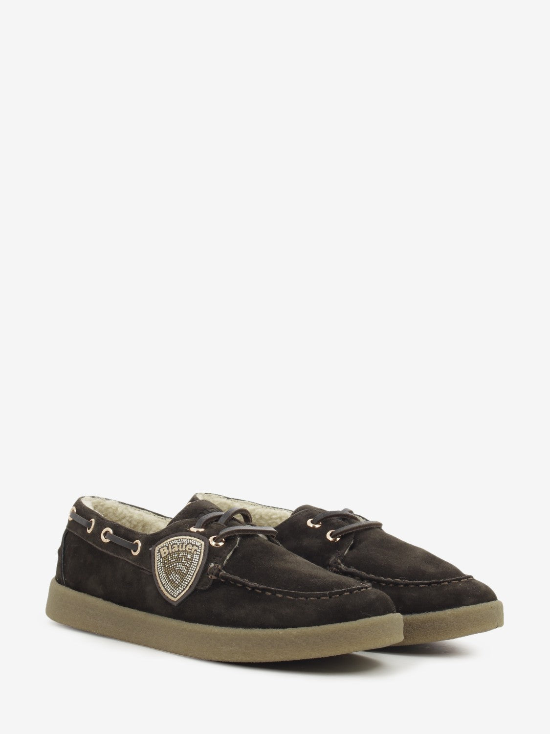 Aurora dark brown boat shoe