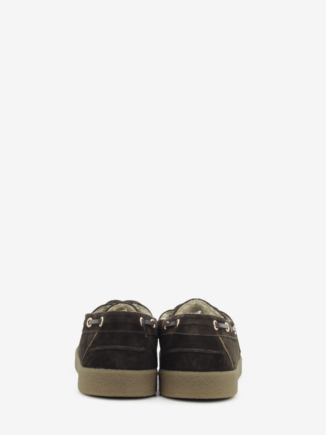 Aurora dark brown boat shoe