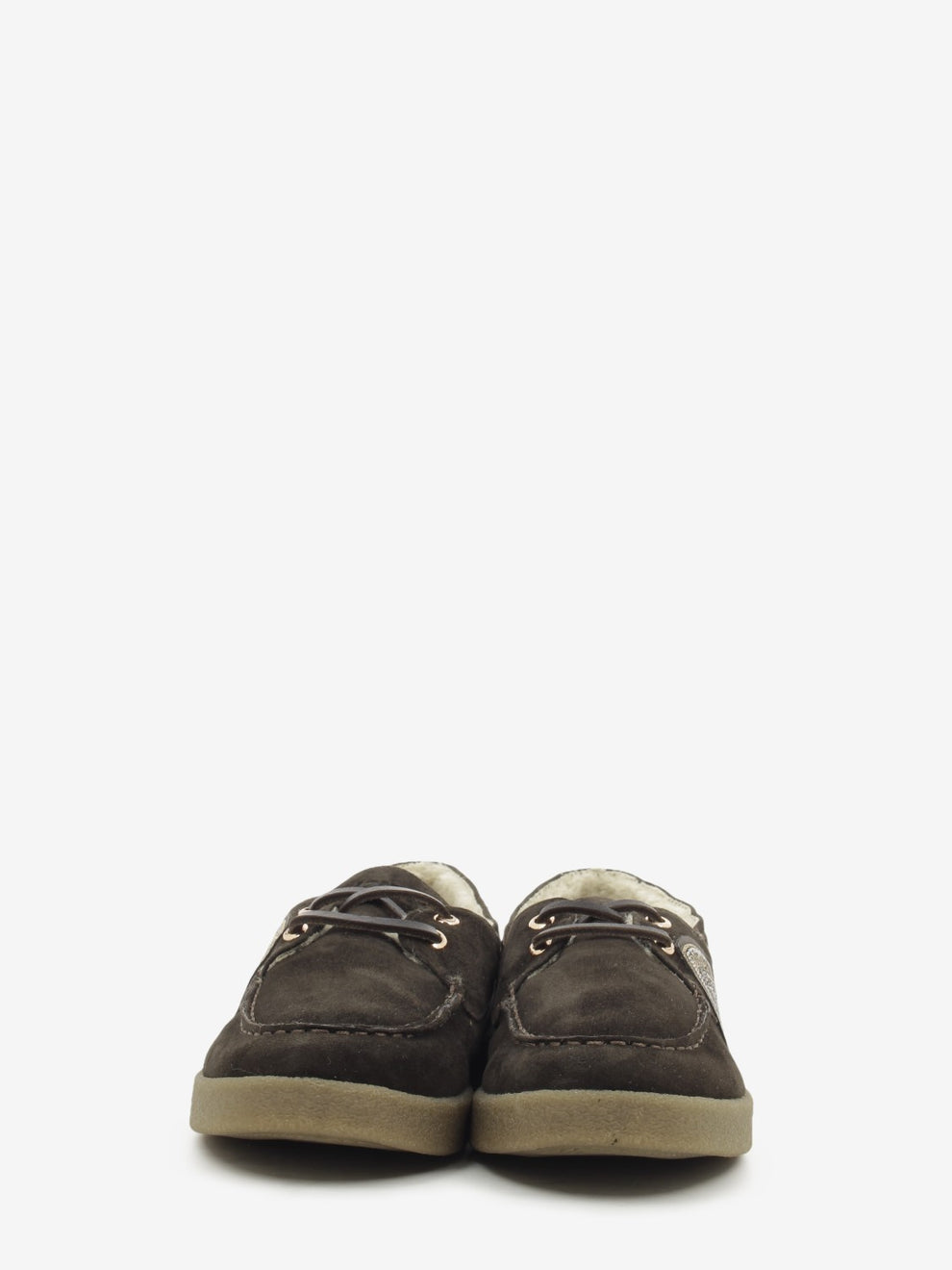 Aurora dark brown boat shoe