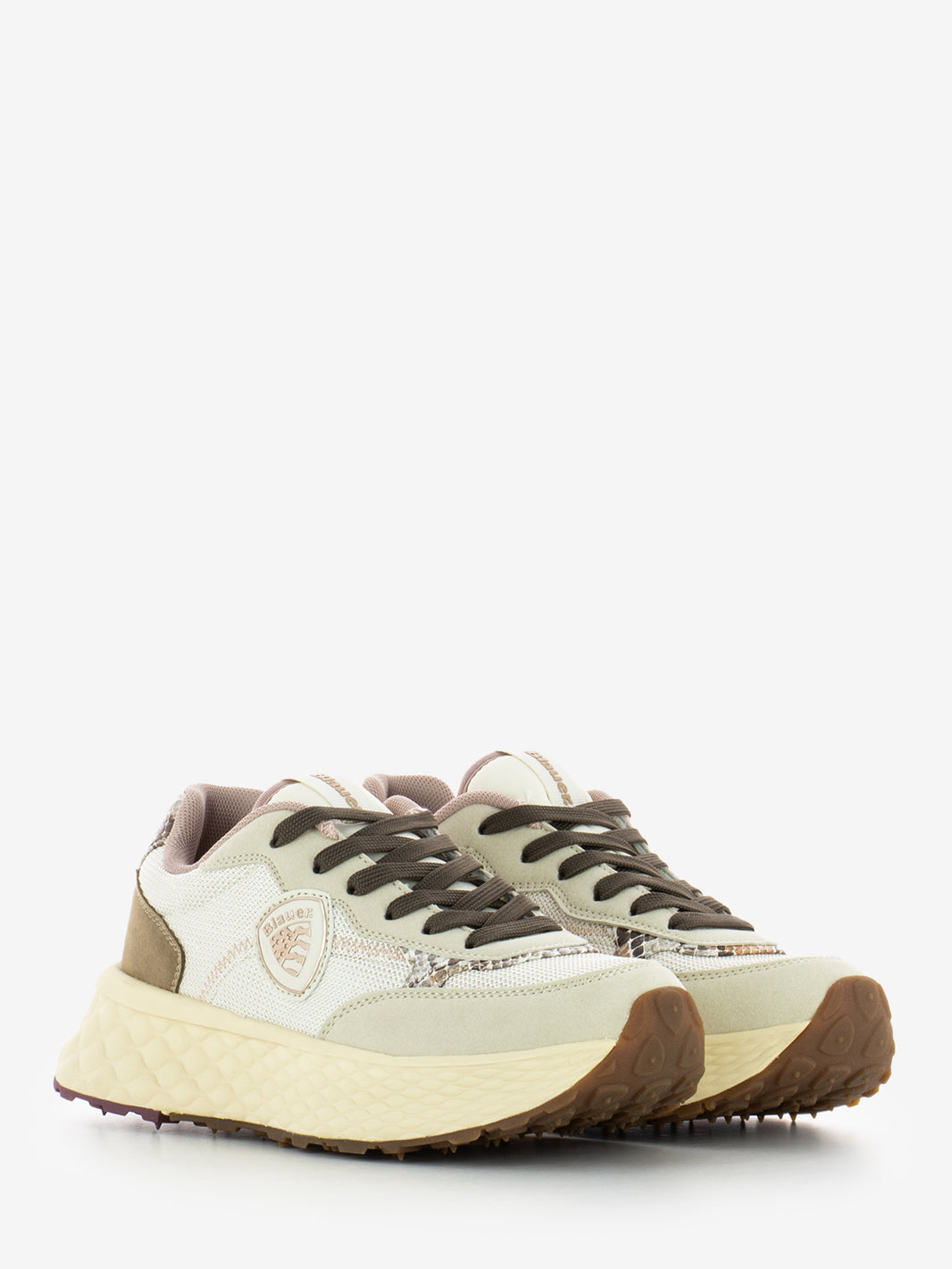 SNEAKERS CREAM/BROWN LYNN01_CRE/BRW