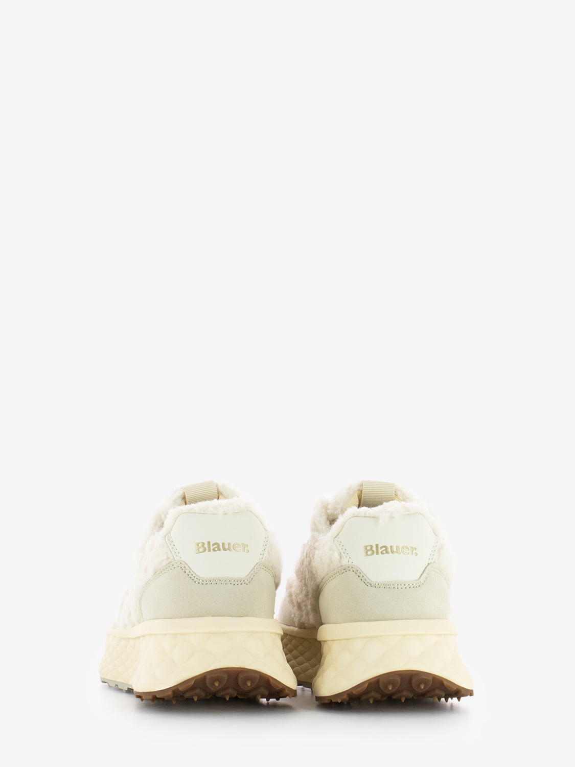 Lynn02-fur cream sneakers
