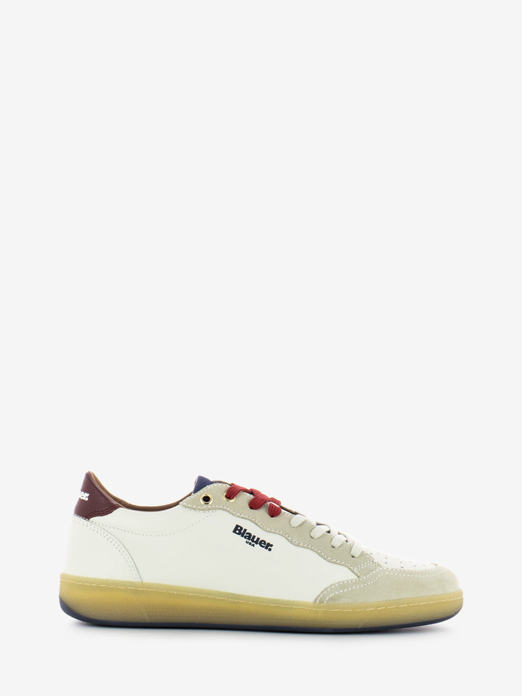 Murray white / red / navy sneakers