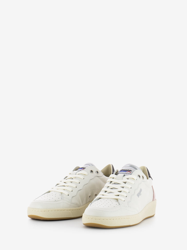 BLAUER - Sneakers Olympia bianco / rosa