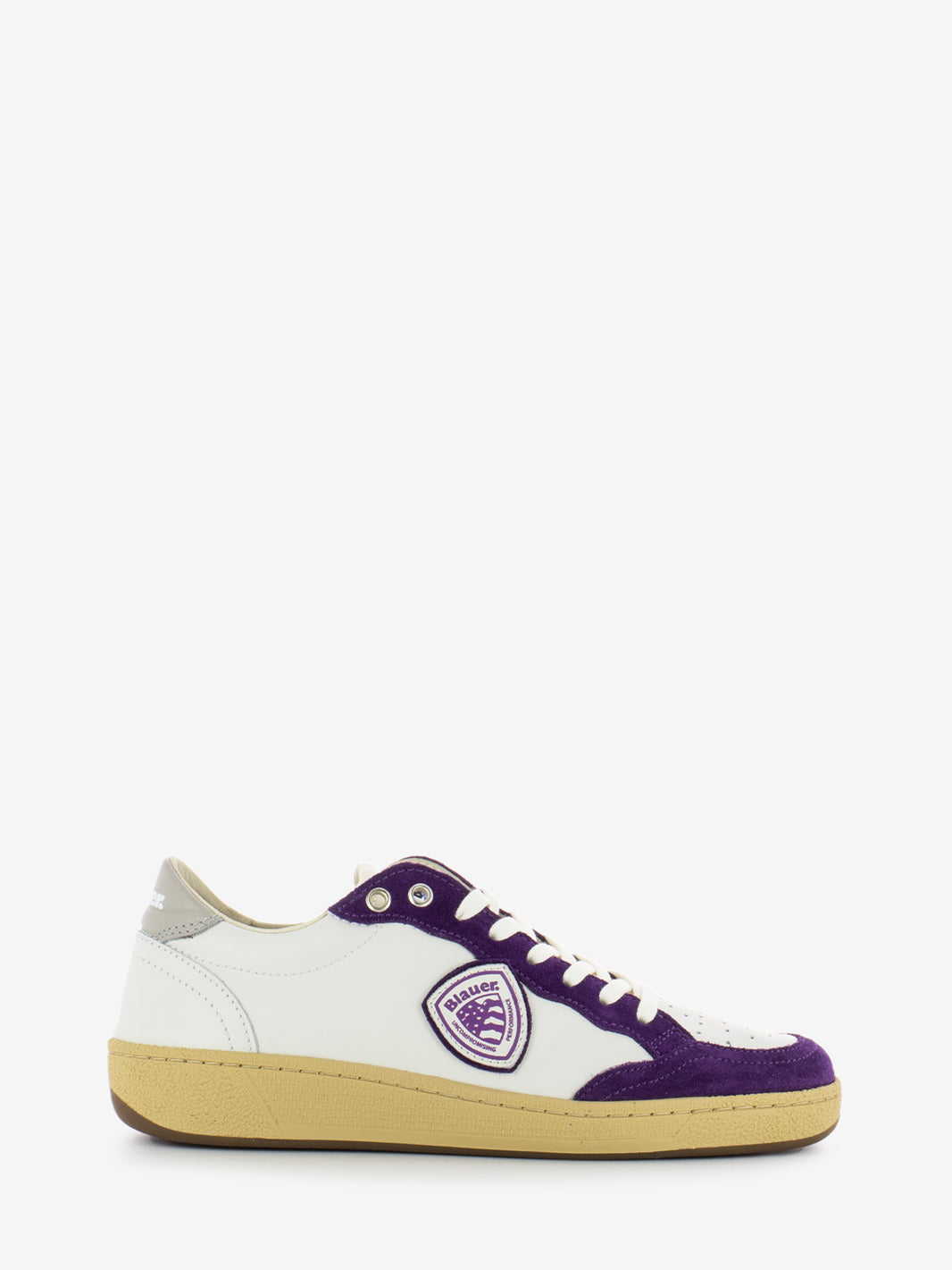 Olympia white / purple sneakers