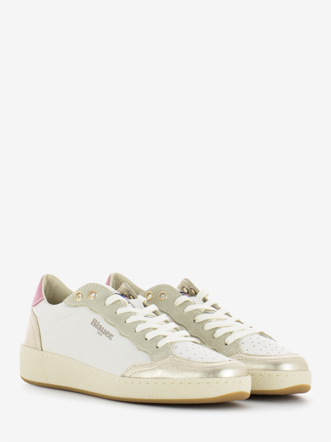 Olympia platinum / pink sneakers
