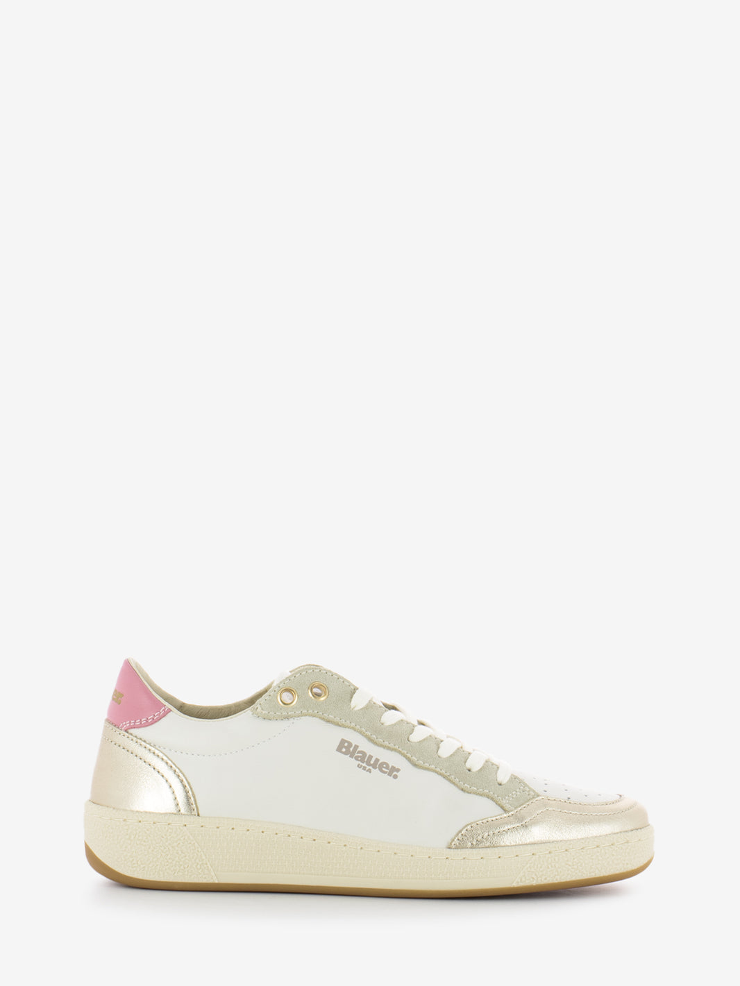 Olympia platinum / pink sneakers