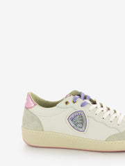 BLAUER - Sneakers Olympia W leather suede fantasy pink