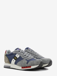 Sneakers Queens01 blu / grigio