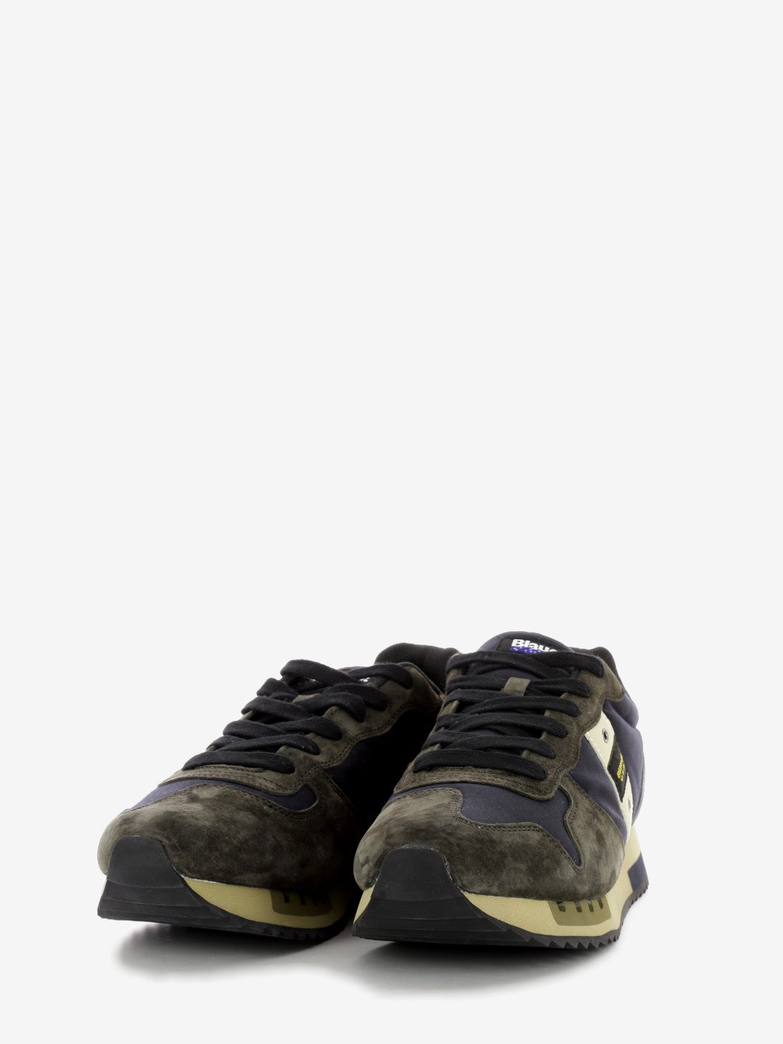 SNEAKERS NAVY/BROWN QUEENS01_NVY/BRW