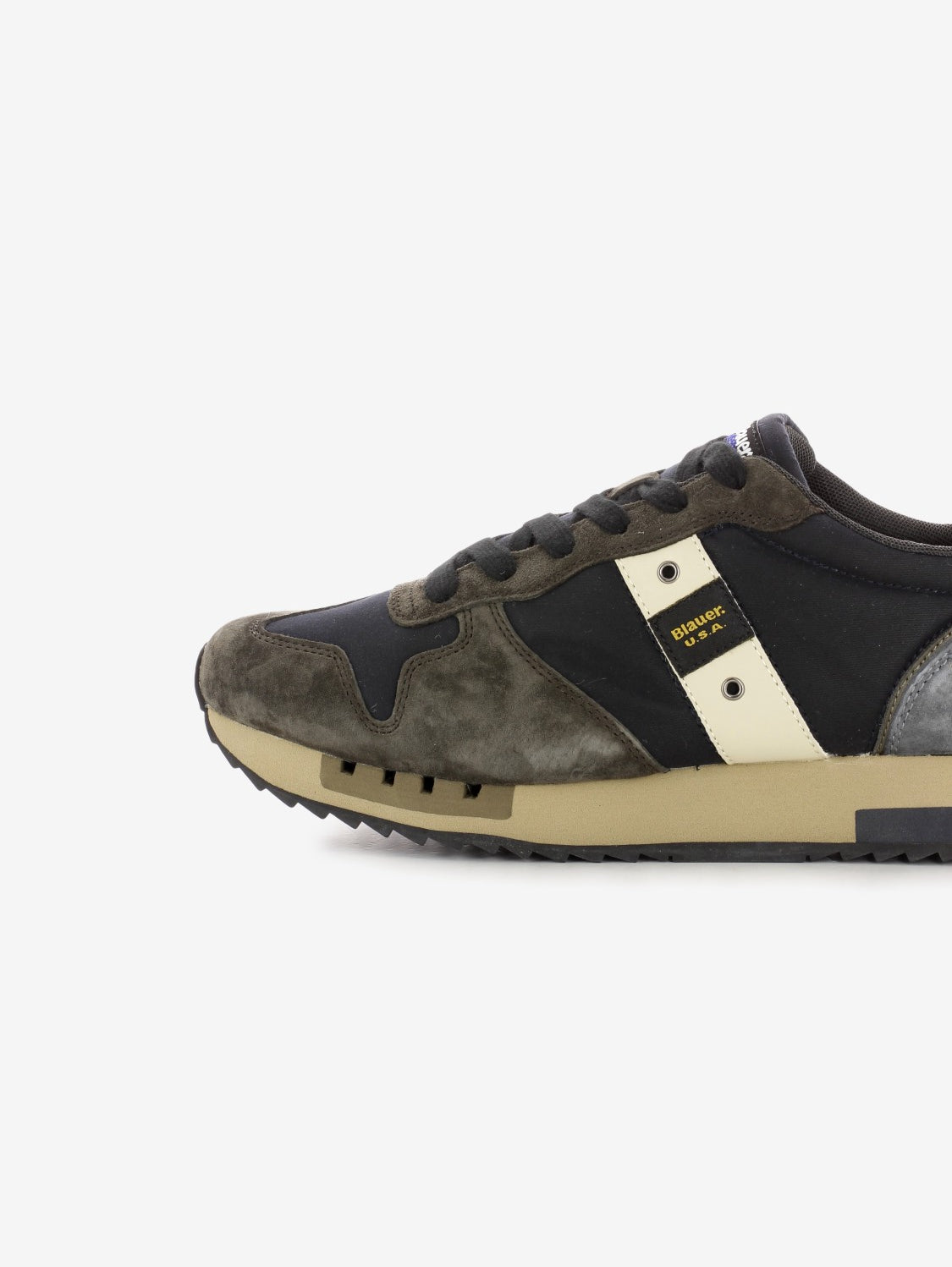 SNEAKERS NAVY/BROWN QUEENS01_NVY/BRW