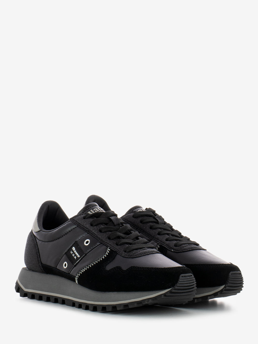 Millen black running sneakers
