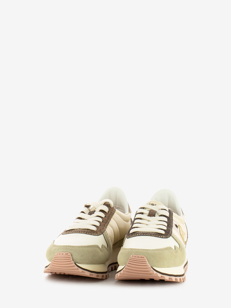 BLAUER - Sneakers running Millen cream / bronze