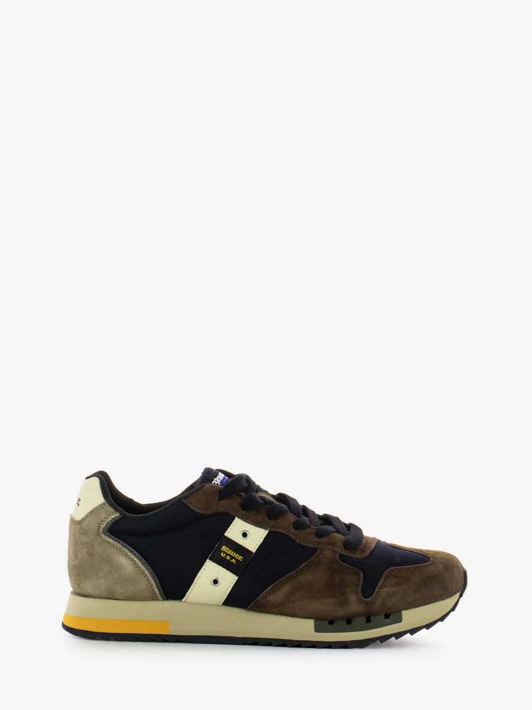 Sneakers running queen navy / brown