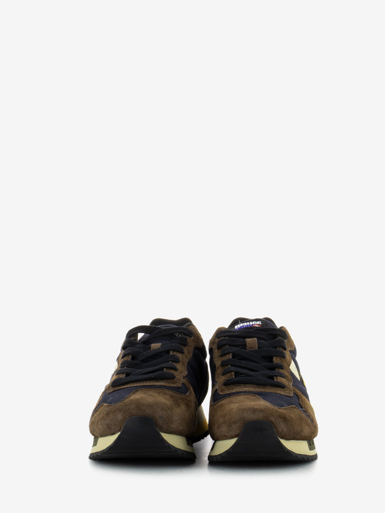 BLAUER - Sneakers running queen navy / brown