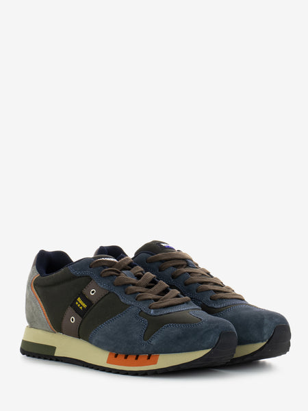 Sneakers running queen navy / military