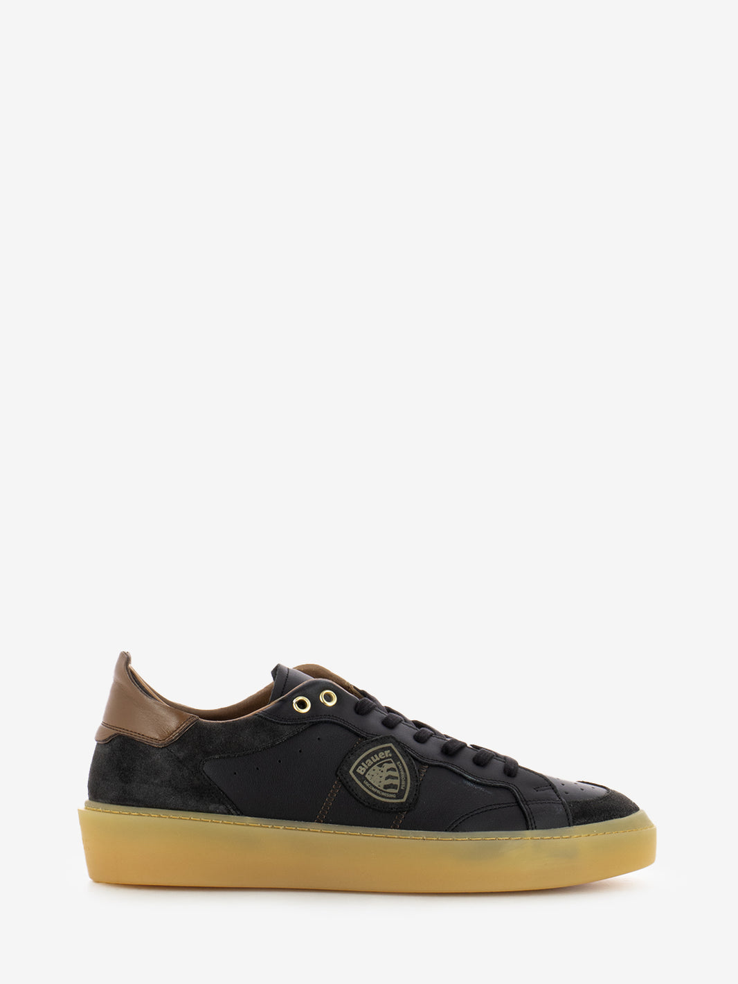 Sneakers Staten black dark brown