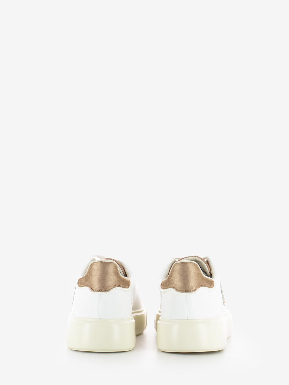 Sneakers Venus leather white / nude