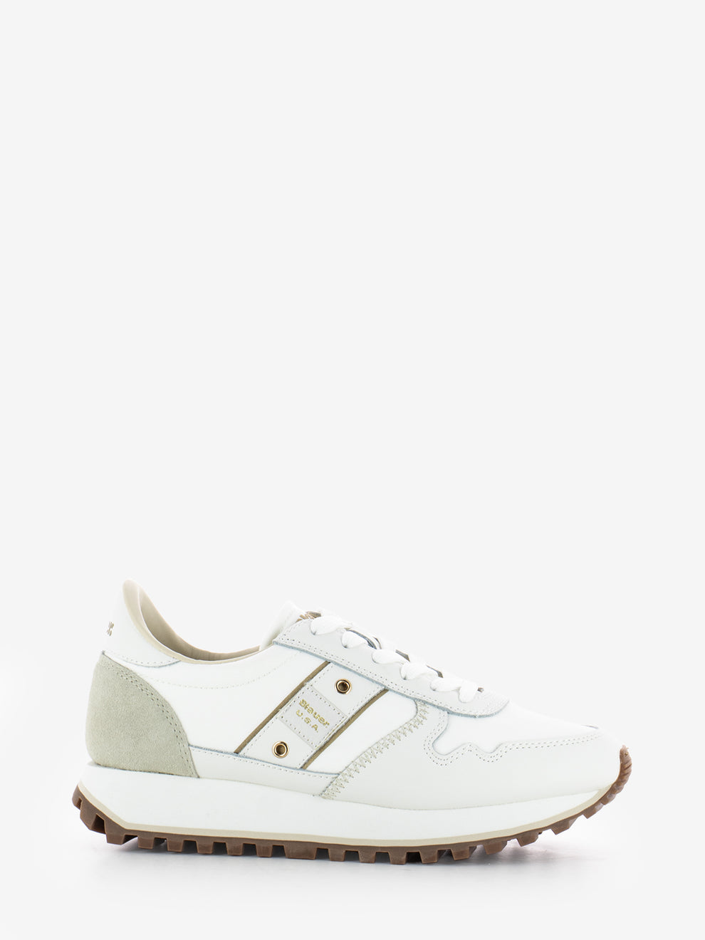 Sneakers W in nylon white / cream