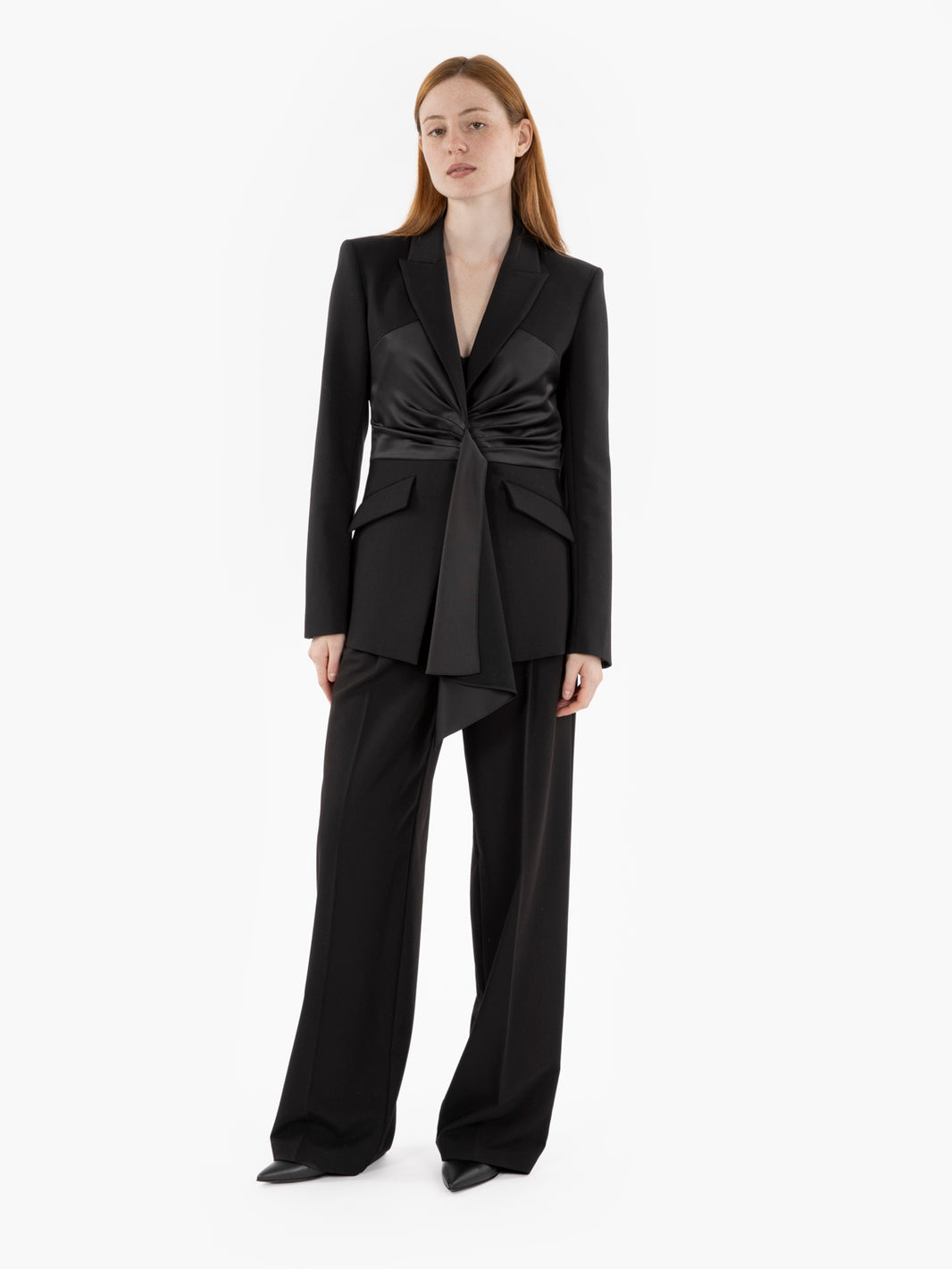 Blazer con fusciacca black