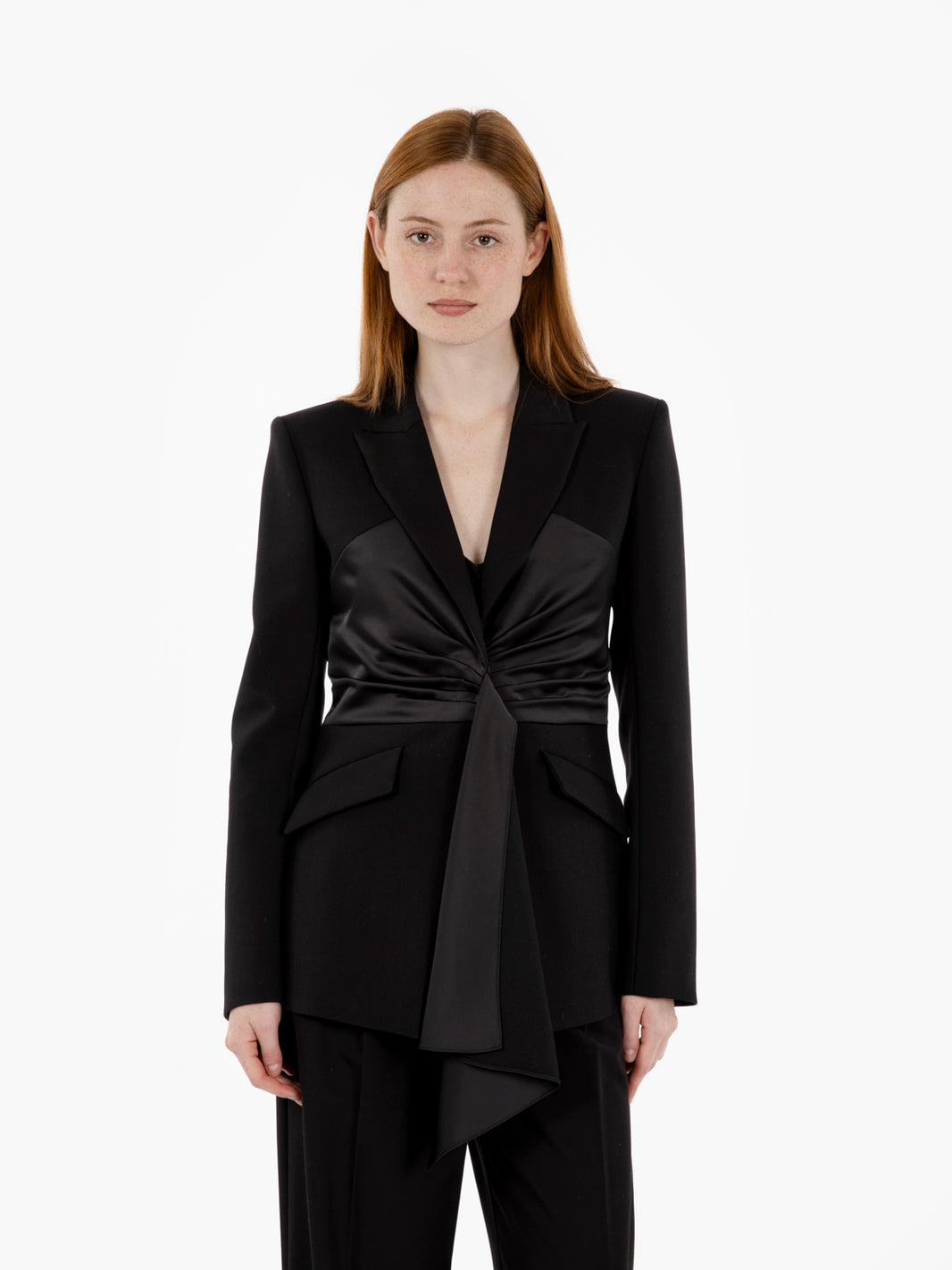 Blazer con fusciacca black