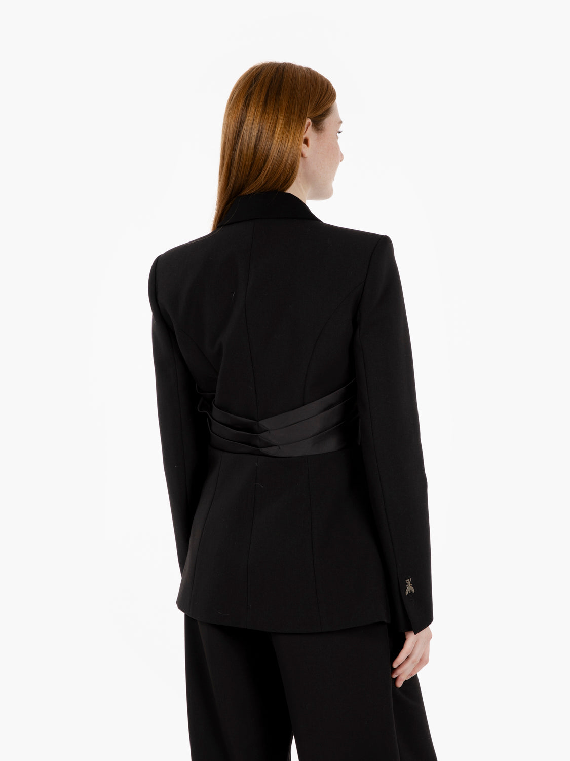 Blazer con fusciacca black