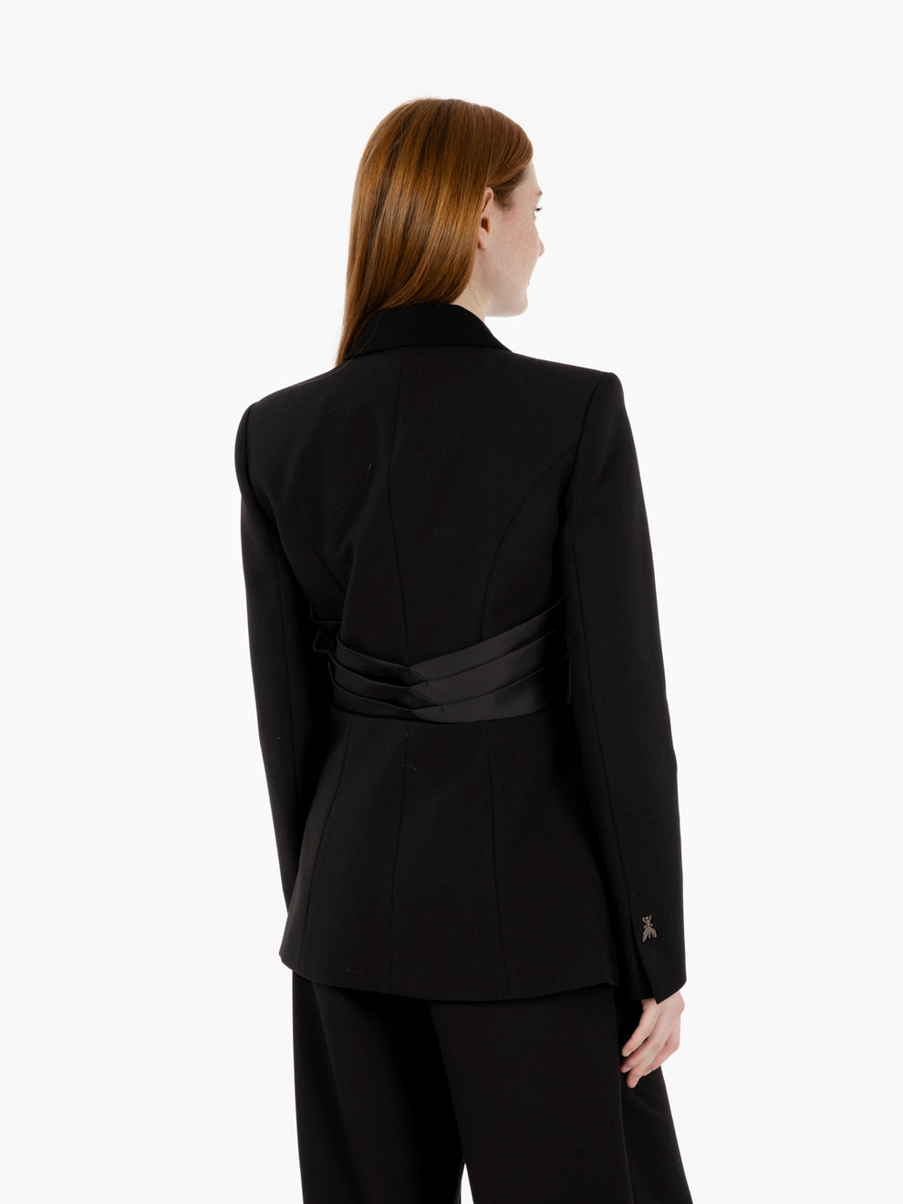Blazer con fusciacca black