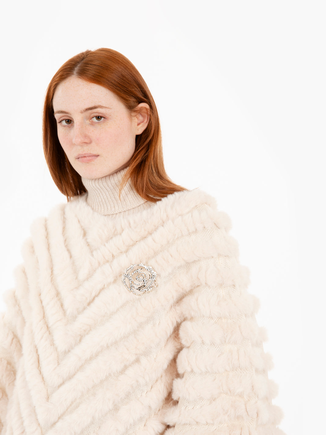 Soft poncho butter cream