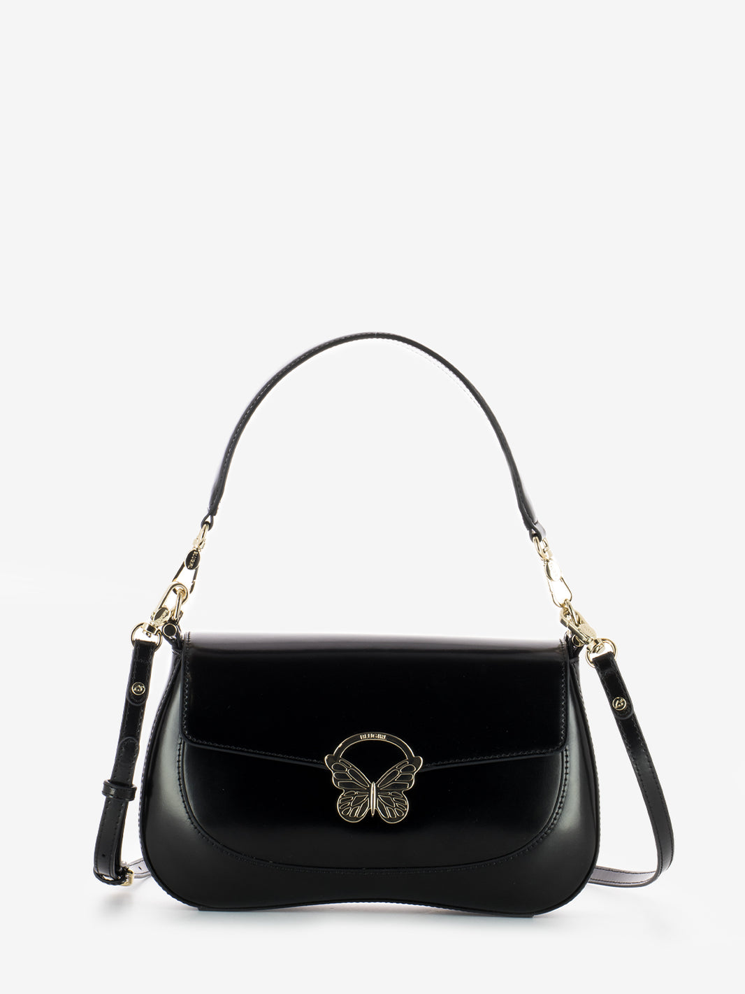 Medium black crossbody bag